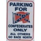 PLAQUE PARKING REBEL