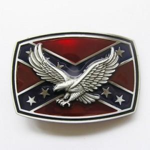 EAGLE FLAG BELT BUCKLE