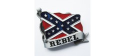 REBEL FLAG BELT BUCKLE