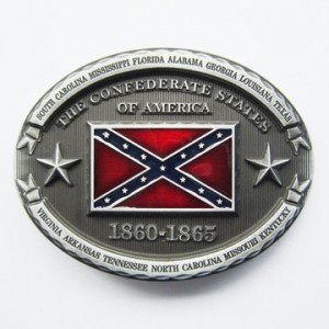 CONFEDERATE STATES OF AMERICA BELT BUCKLE