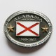 ALABAMA STATE BELT BUCKLE