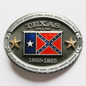 Texas Flag America USA Southern Cowgirls Western Belt Buckle Boucle de  Ceinture