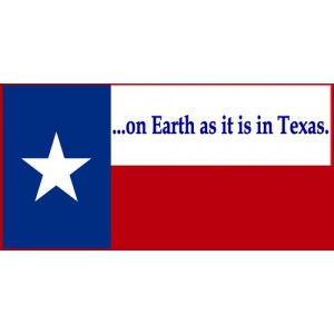 ADHESIVO BANDERA TEXAS