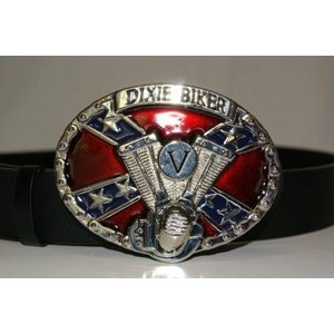 DIXIE RIDER BELT BUCKLE