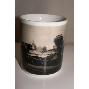 COFFE MUG LOCOMOTIVE