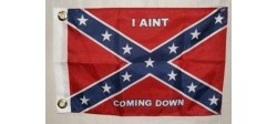 I AINT COMING DOWN 12" X 18" FLAG