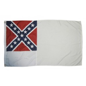 BANDERIN 2ND CONFEDERATE FLAG