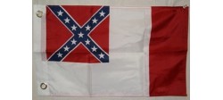 PETIT DRAPEAUX 3RD CONFEDERATE FLAG