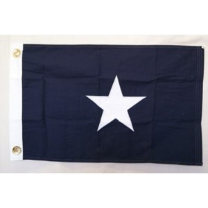 BONNIE BLUE COTTON FLAG