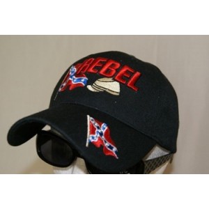 REBEL FLAG AND GREY CAP - Southern Style Shop