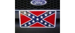 REBEL FLAG LICENSE PLATE